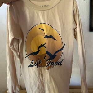 Tiny Whales long sleeve size 6
